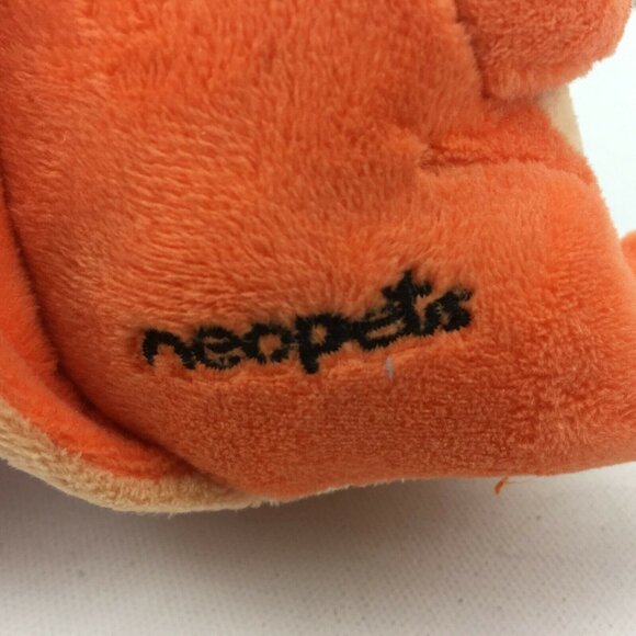 Jakks Pacific Neopets Keyquest Plush 2008 Orange Meerca 2008 Plushie Series 3 - Picture 7 of 10